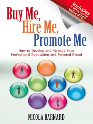 cover image of Buy Me, Hire Me, Promote Me